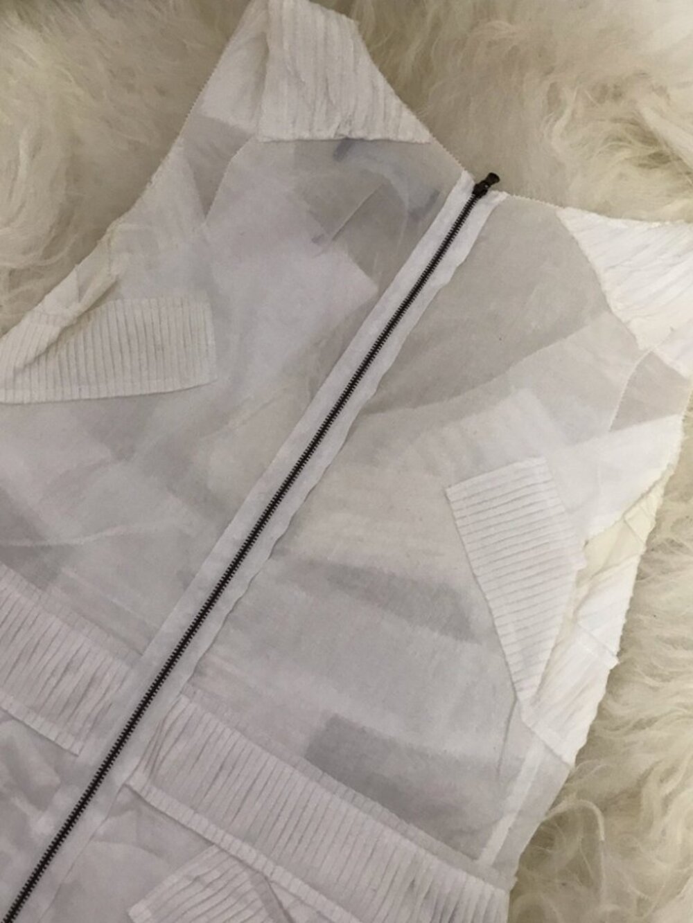DEREK LAM Pleated Mini Dress 1080 - Picture 6 of 7